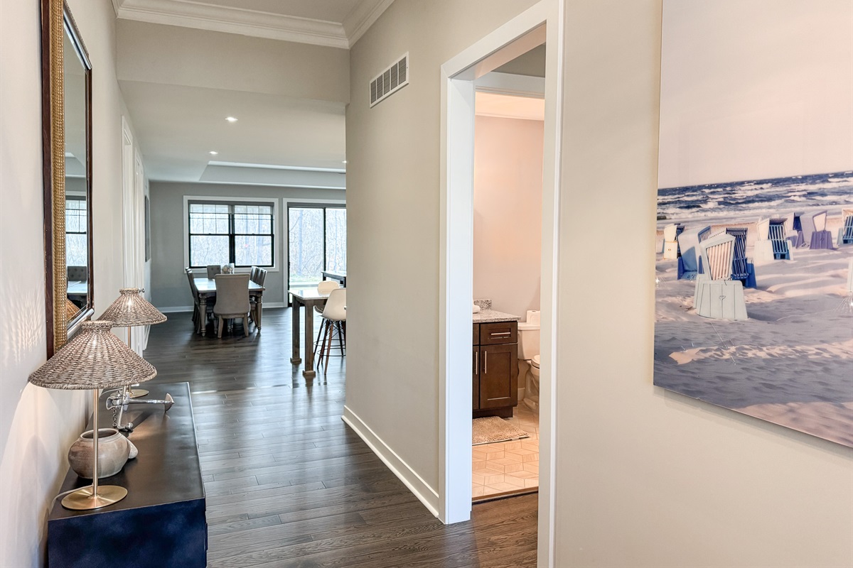 Entrance into the townhome.