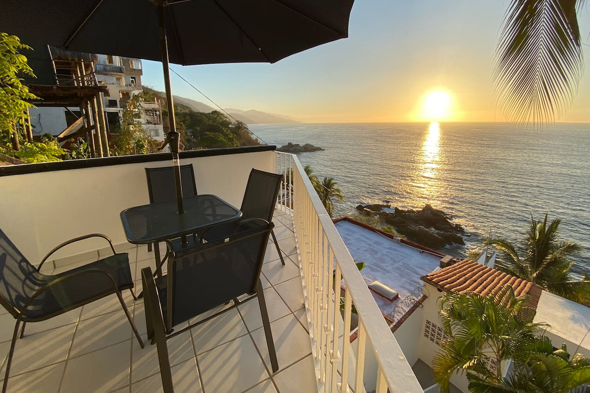 Clear Sunset views