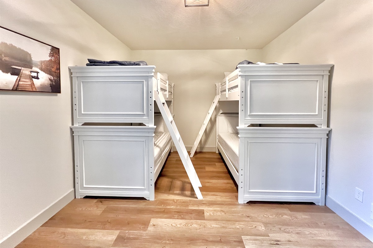 Bunk rooms for all the kids!