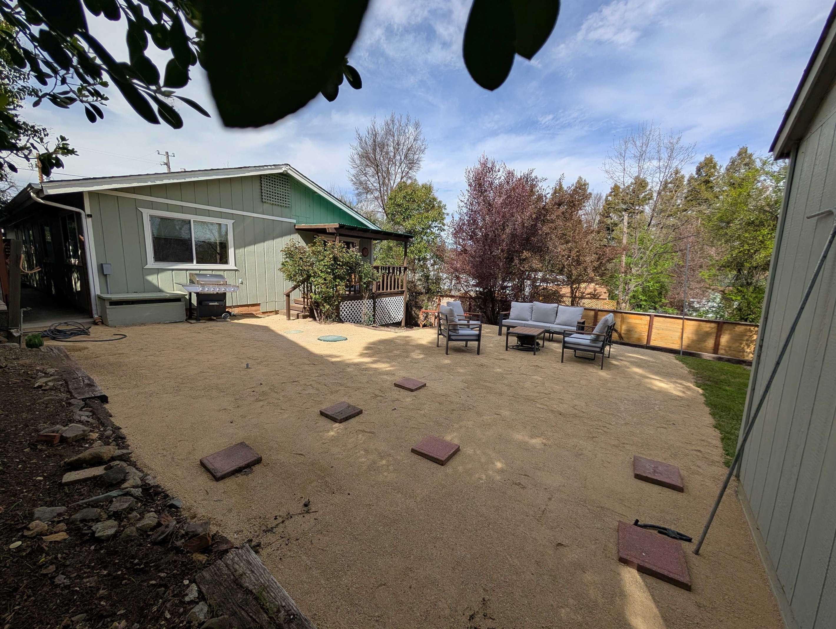 Backyard upgrade in progress!