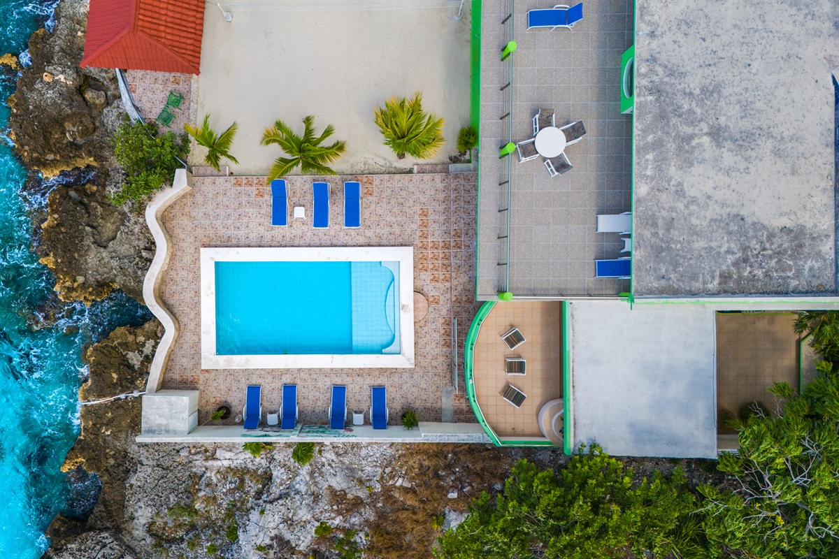 Sky View of Whole Villa