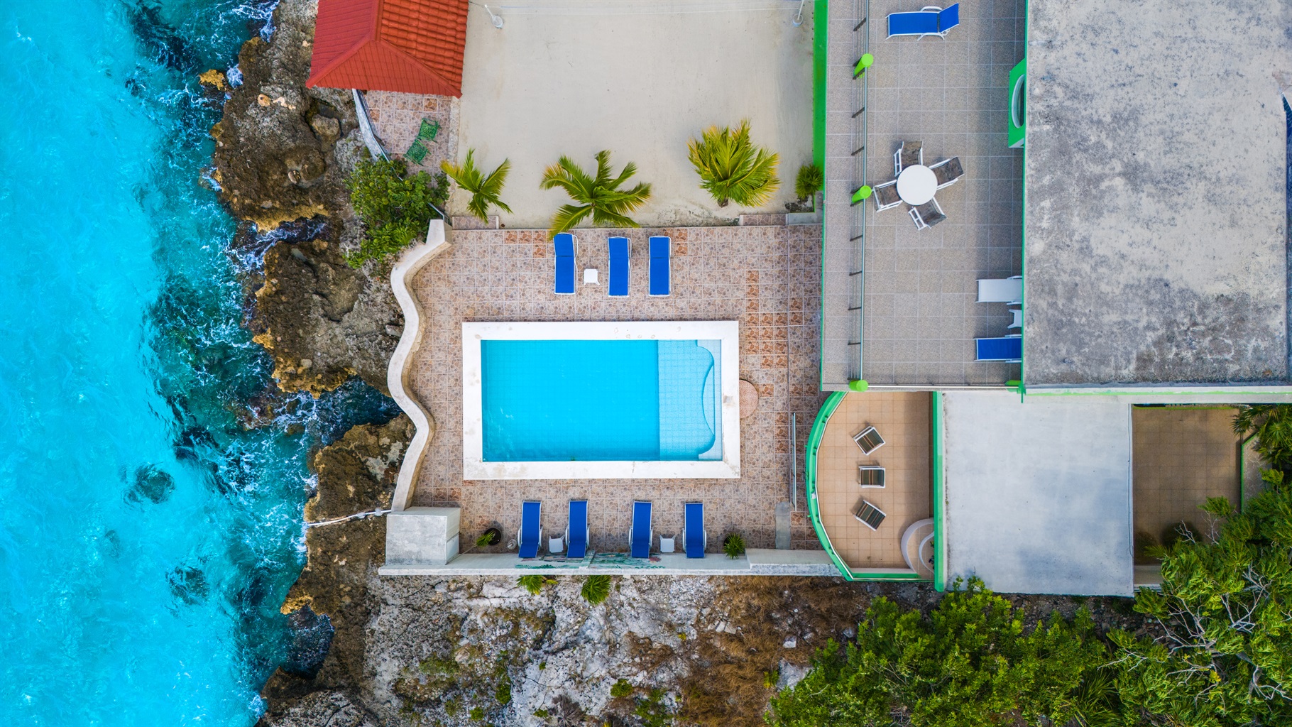 Sky View of Whole Villa