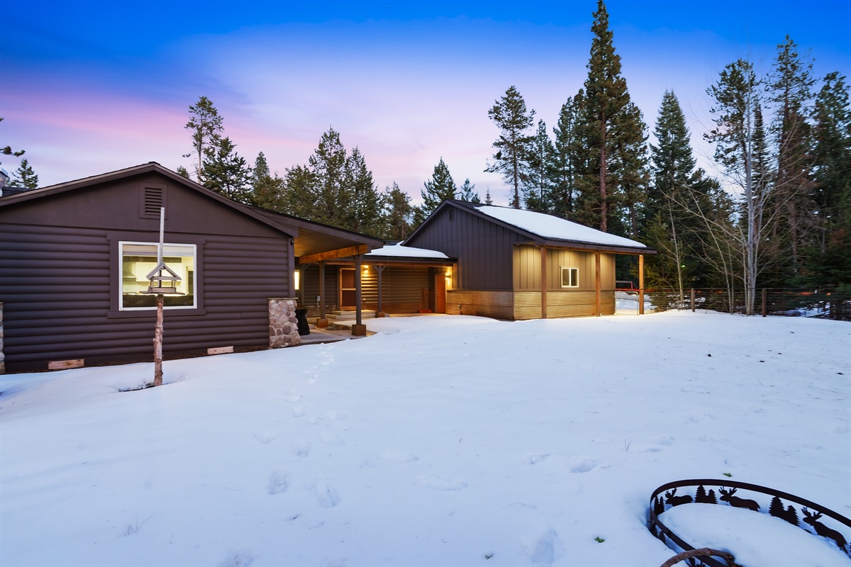 Experience a cozy winter escape in style.