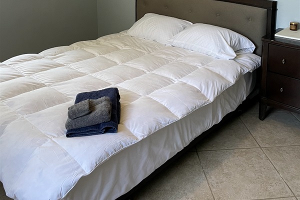 The third bedroom is located in the front of the house next to the restroom in the hallway immediately next door.