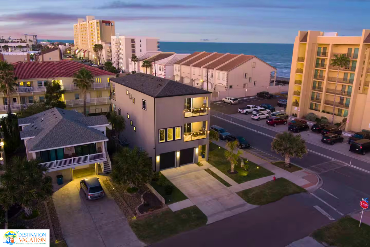 See the property shine beautifully after sunset.