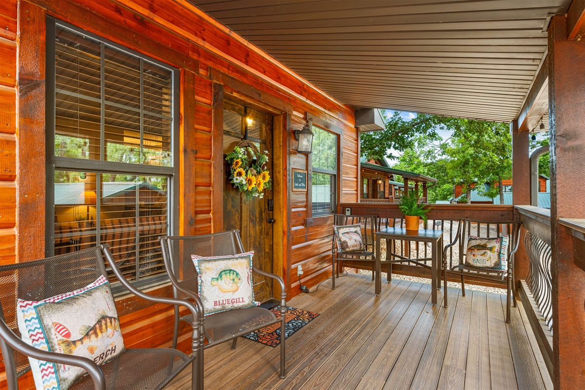 Front porch sitting