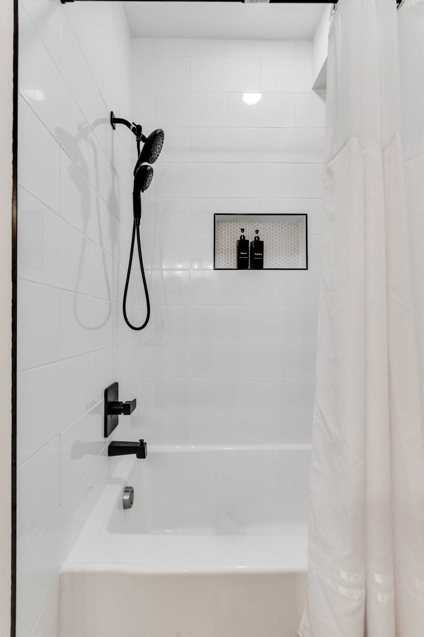 Second Level Full Bathroom 1: Shower and Tub combo