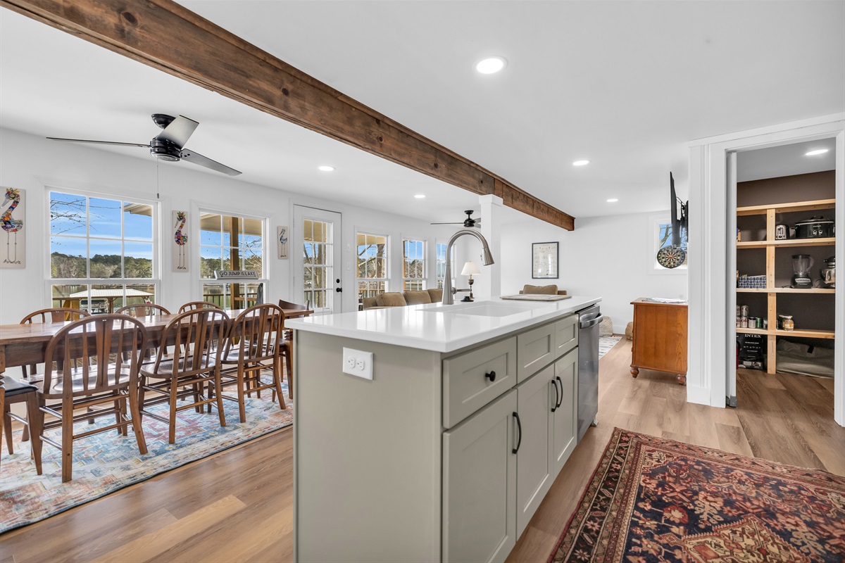 Kitchen and Dining Room 