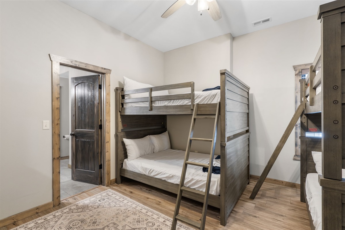 Lower level bunk room