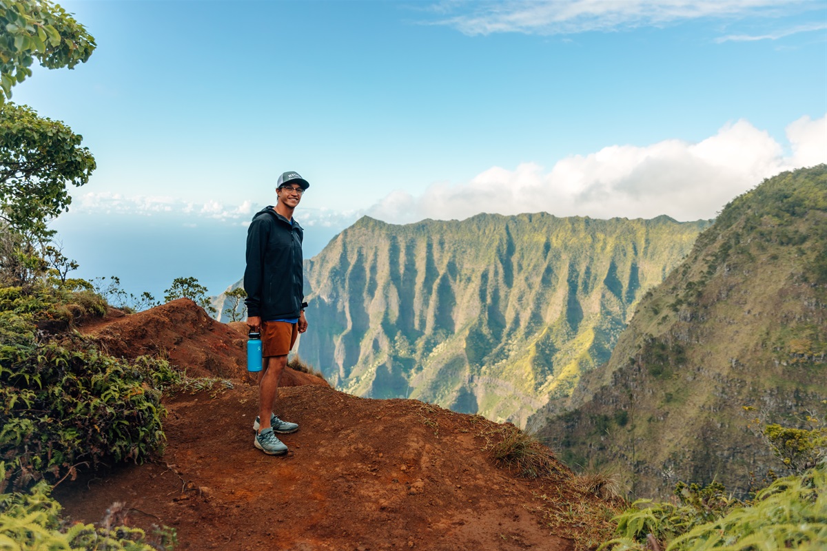Kalalau valley from Koke'e
