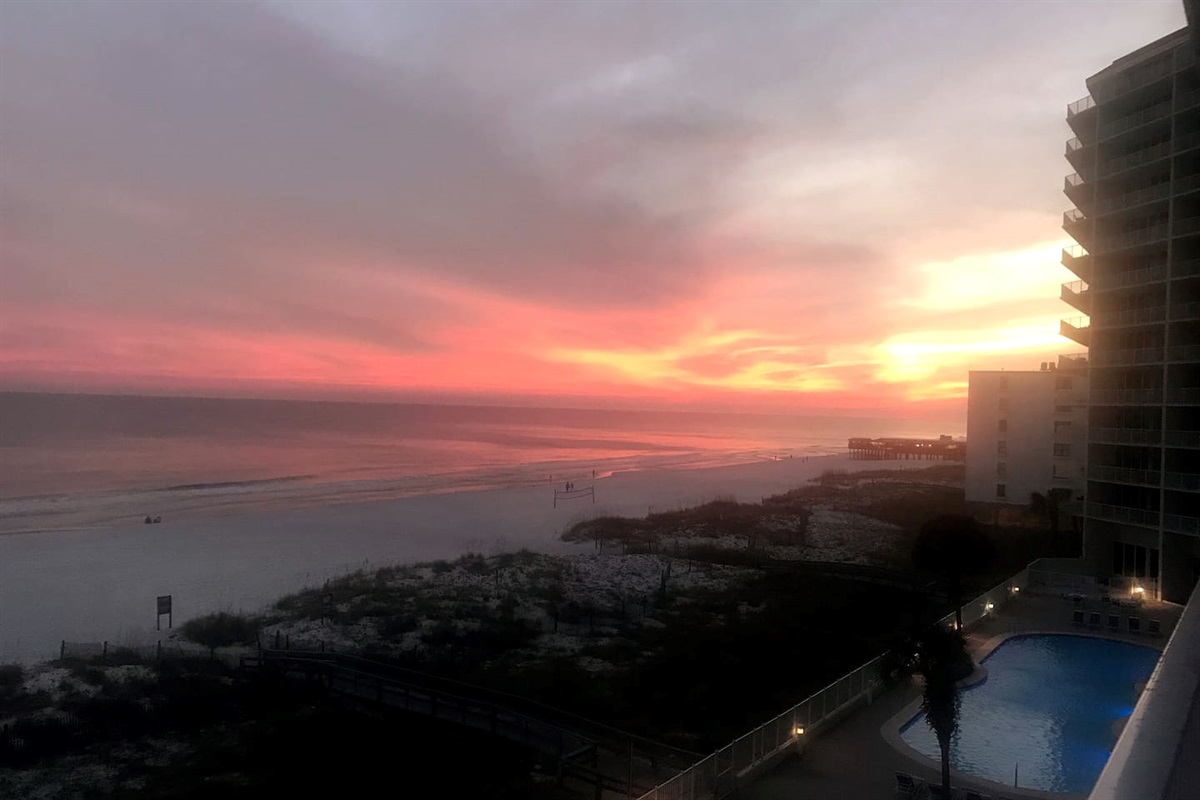 Another spectacular evening.