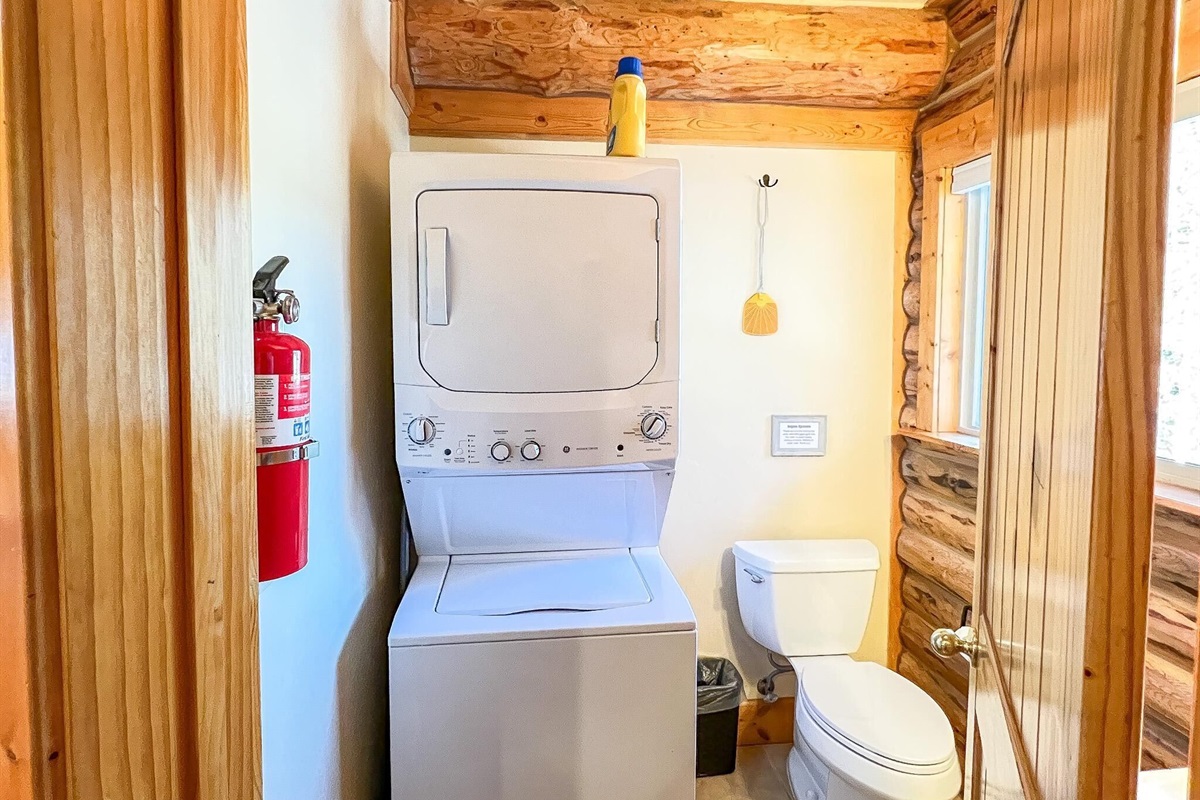 Laundry Room with Half Bath