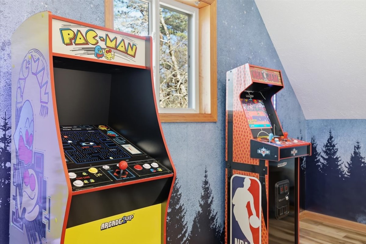 Classic arcade games, friendly competition and zero chance anyone wants to go to bed early