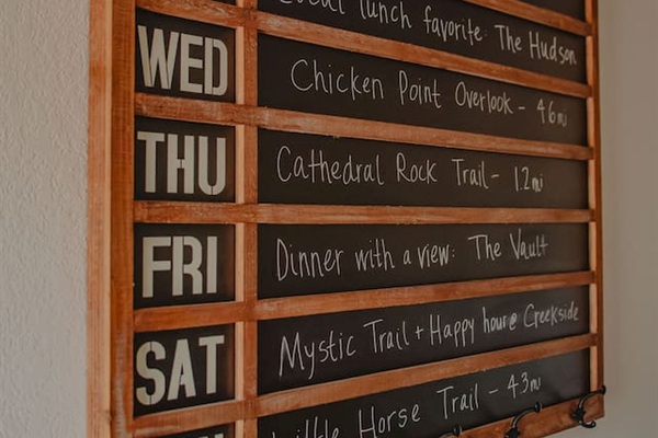 Explore local trails, dining, and experiences right from your home base