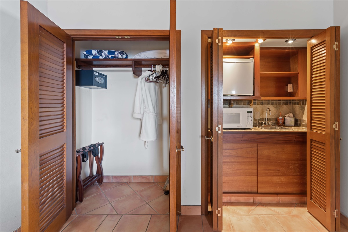 Along with a spacious closet.