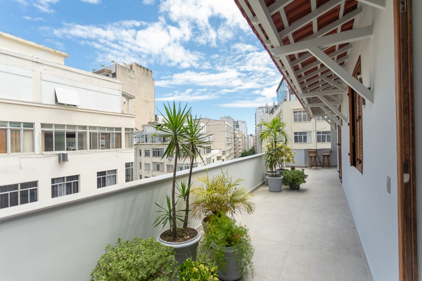 Penthouse living!  We have the entire 11th floor, which is so large, we have two elevators.  One into the main living area, and one into the service area.   Two bedrooms are accessible through an interior staircase to an upper floor. 