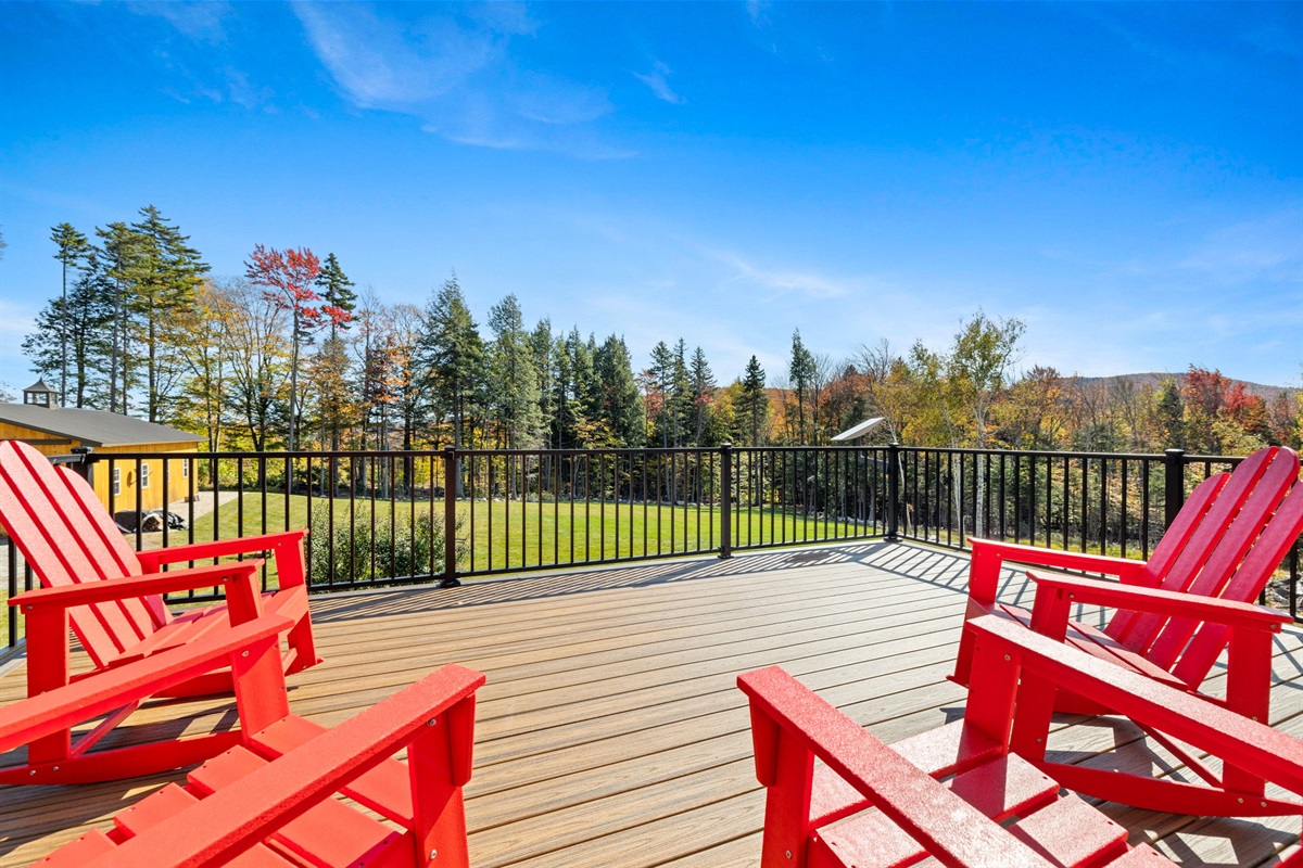 Deck with views