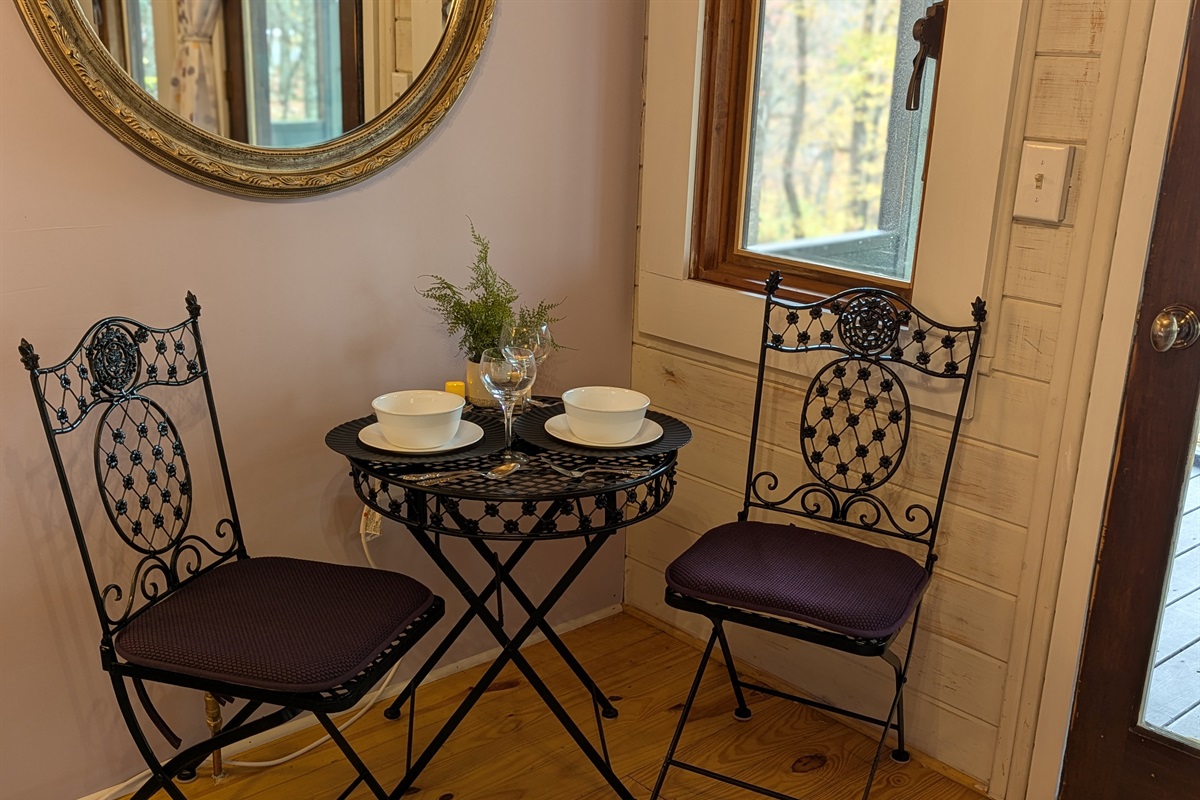 Dining Area for Two