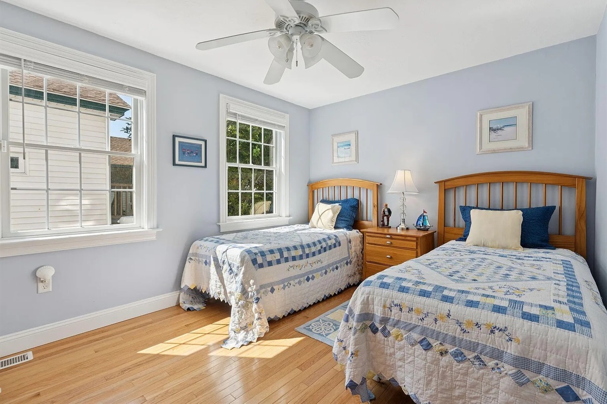 First Floor Bedroom - 1 double 1 twin
