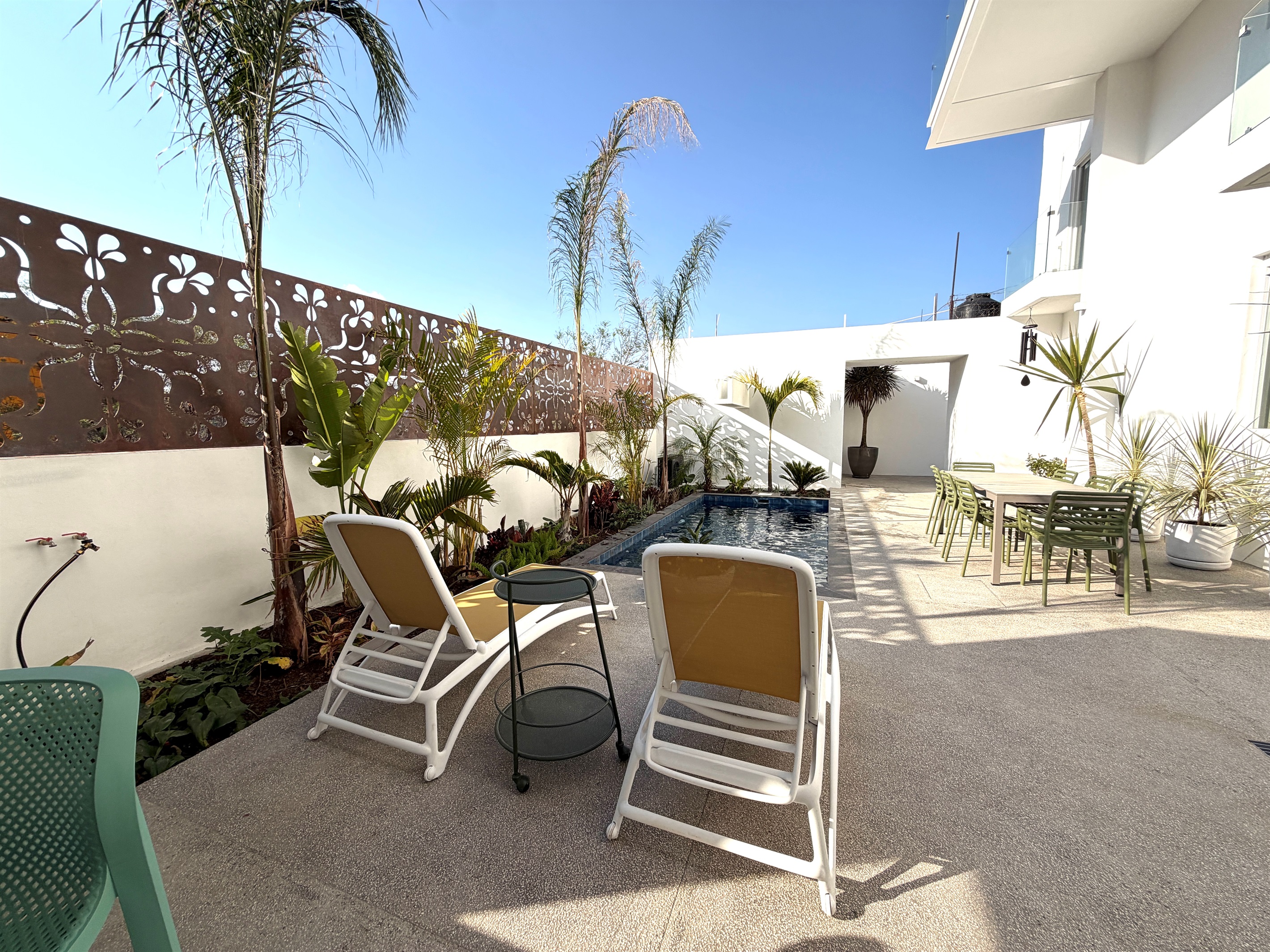 Lounge Chairs by the Pool