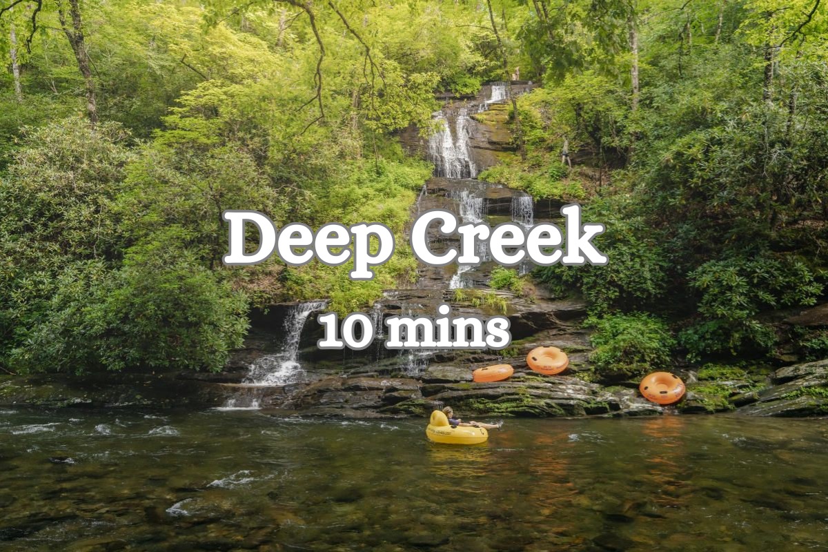 Outdoor Adventure: Enjoy tubing and waterfalls just 10 minutes from your doorstep!