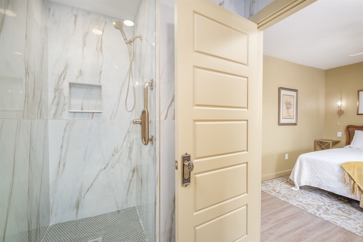 Ensuite Master Bathroom with large walk in shower
