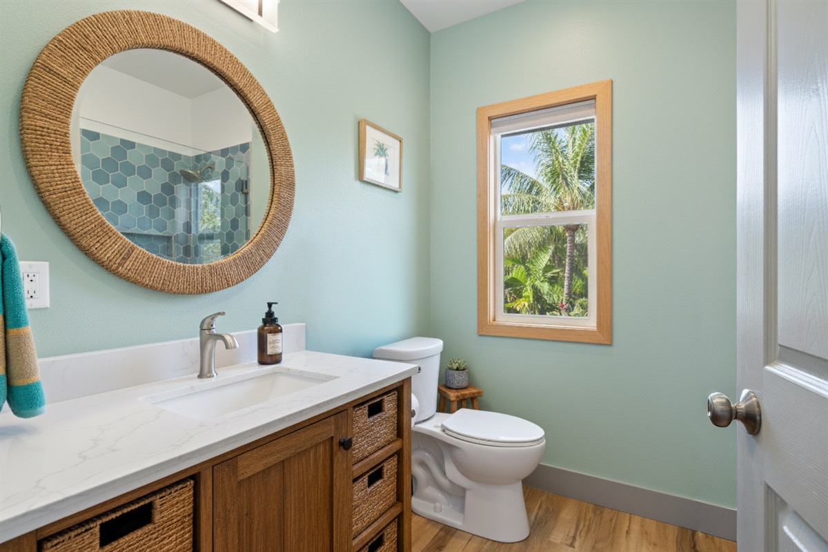Full Bathroom 1 of 2 | Representative Interior. Finishes & Decor Vary By Unit