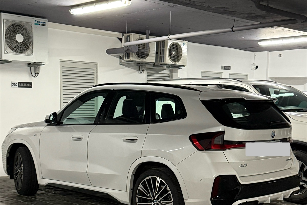 Secure covered garage parking