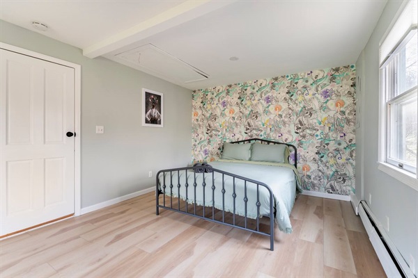 3rd bedroom with back and side-facing views. Wake up to a lovely sunrise.

Queen Hybrid Performance Firm Top Mattress Sealy Immersion™ Advanced Memory + Posturepedic Technology. Guests have commented favo