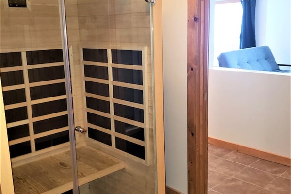 Sauna sec pour profiter au maximum de votre séjour.