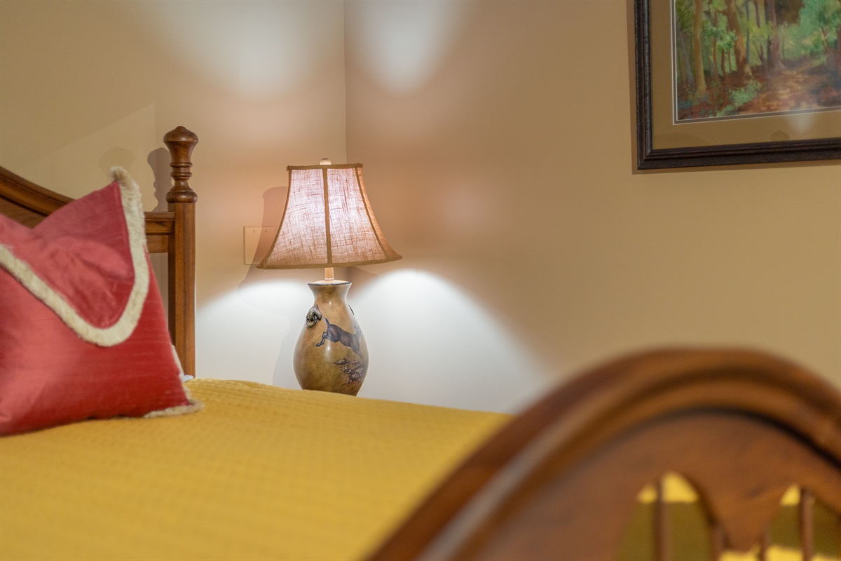 From quiet mornings with coffee to cozy evenings after exploring the mountains, the lower-level suite was designed for comfort and relaxation.