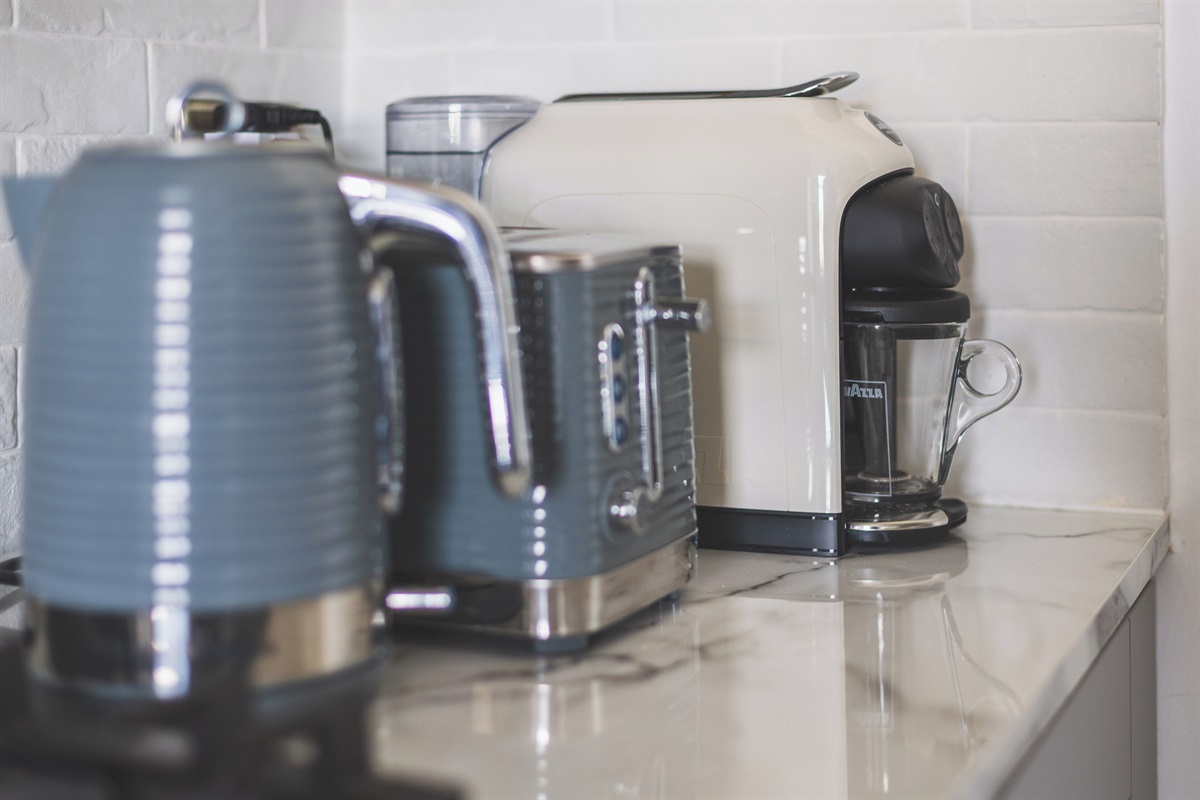 Kettle, Toaster and Coffee machine