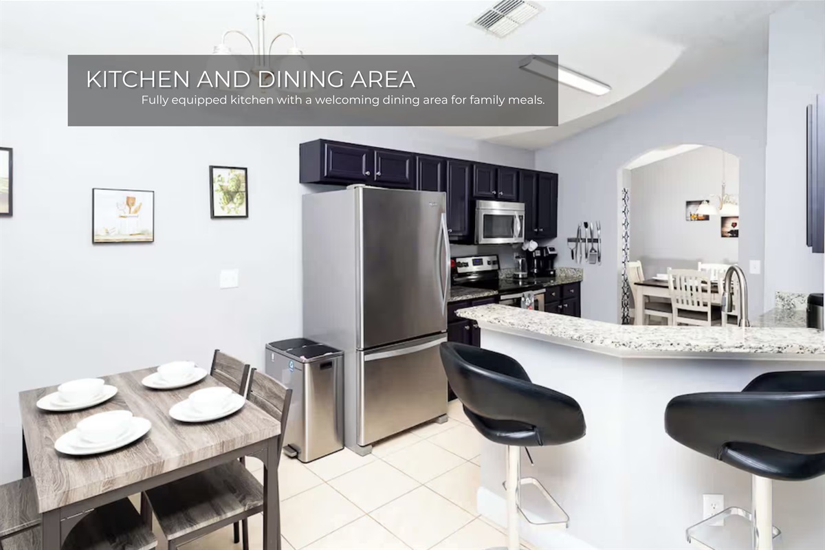 Enjoy a seamless flow with a spacious open floor plan designed for modern living.