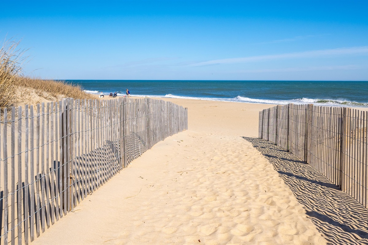 Just steps to the beach access.