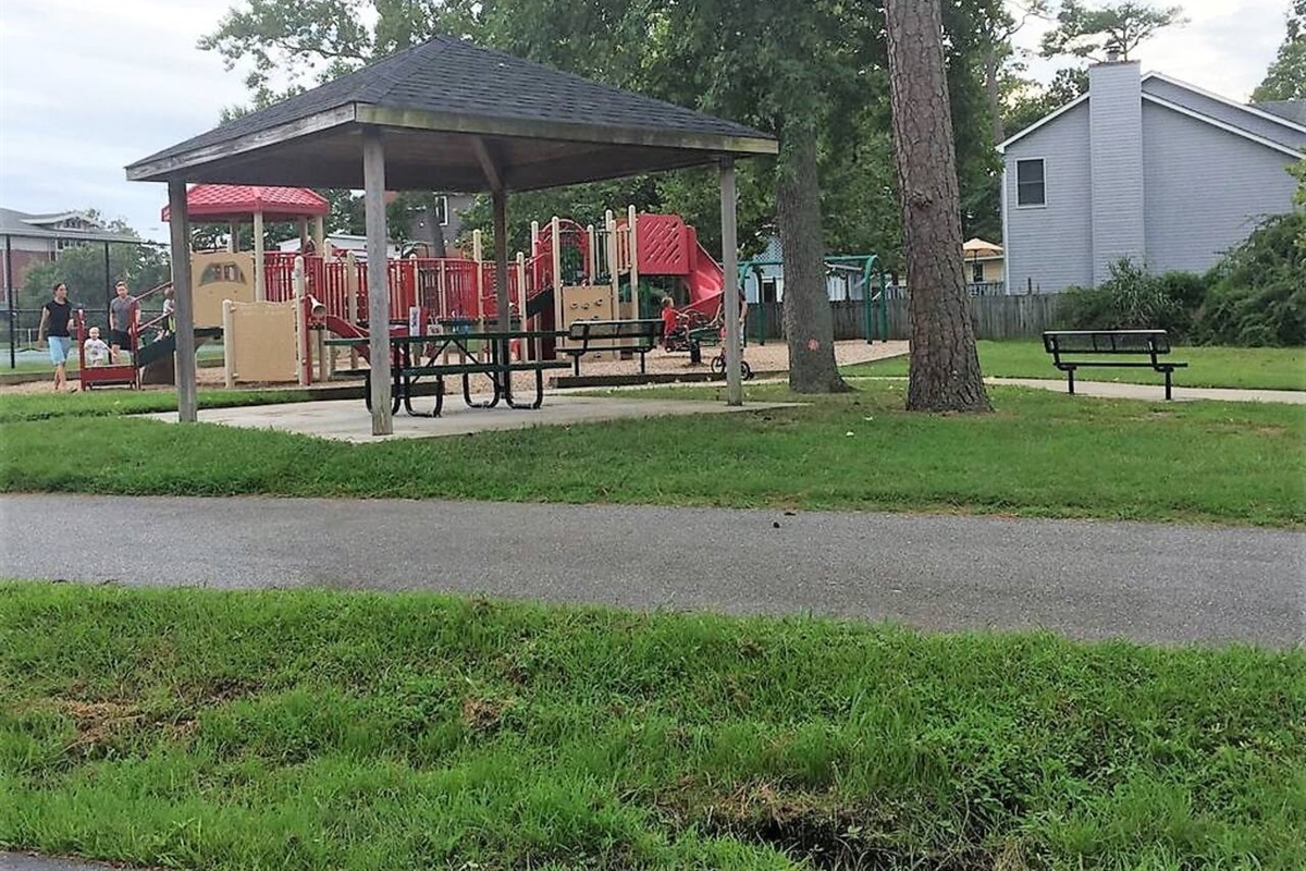 Local park only 1 block away.