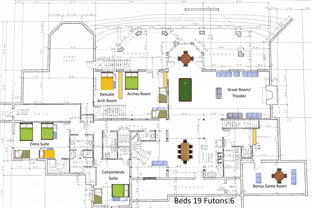 Lower Level Floor Plan