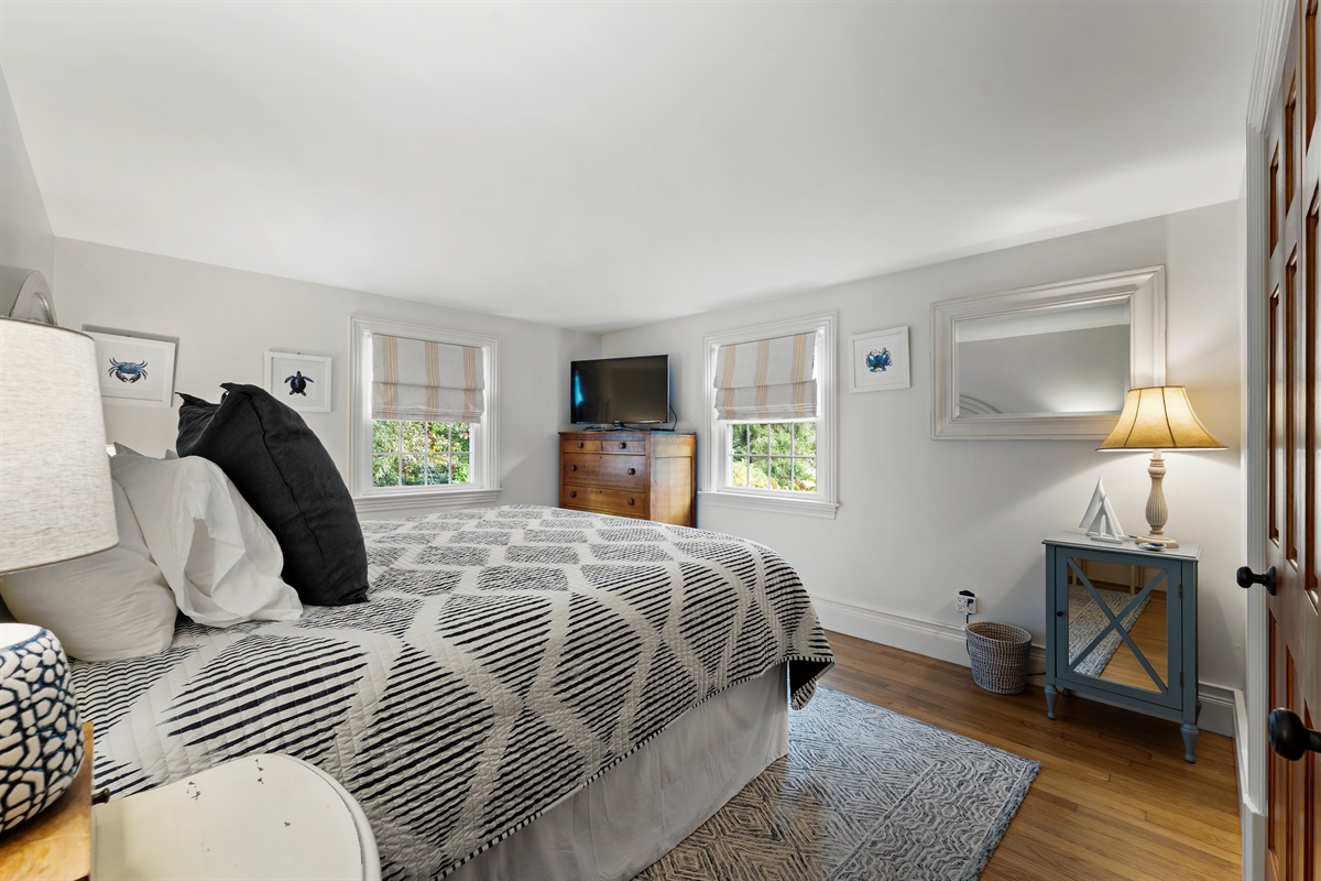 A restful haven, featuring a soft king bed just for you.