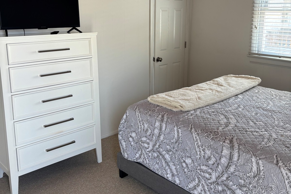 En-Suite Queen bedroom with separate entrance.