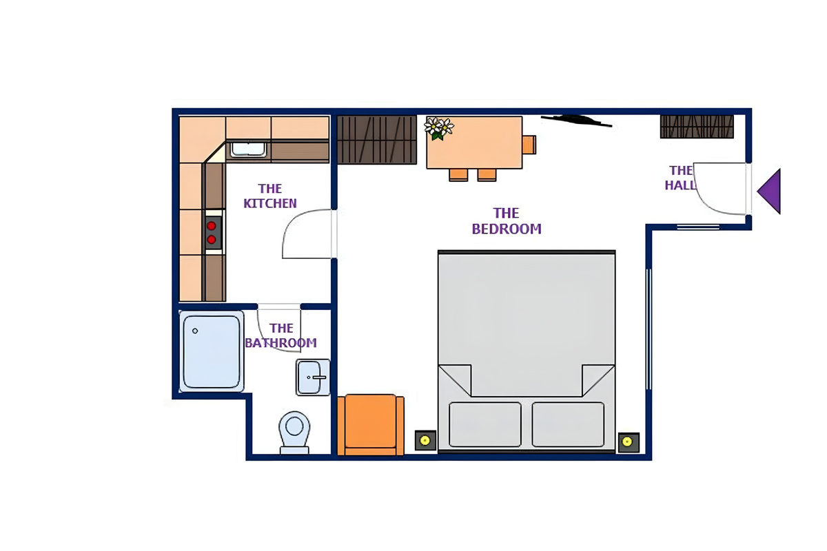 Plan of the apartment