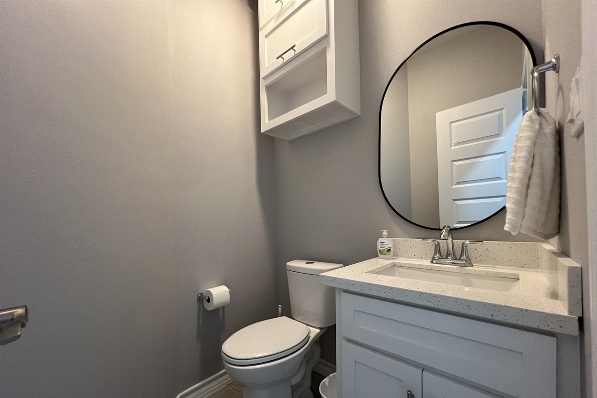 Downstairs Half-Bath
