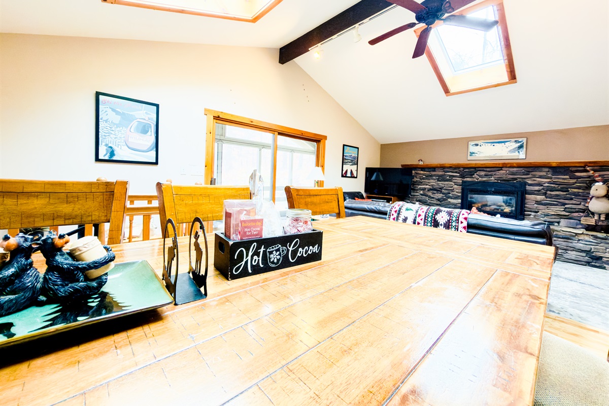 Dining area – Share meals and memories around the table