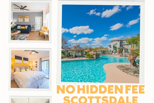 Relax in this cozy Scottsdale bedroom 🛏 – the perfect retreat after a day of golfing, hiking, or exploring Old Town Scottsdale. A must-stay in your Arizona getaway! 🌵☀