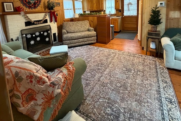 decorated for holidays