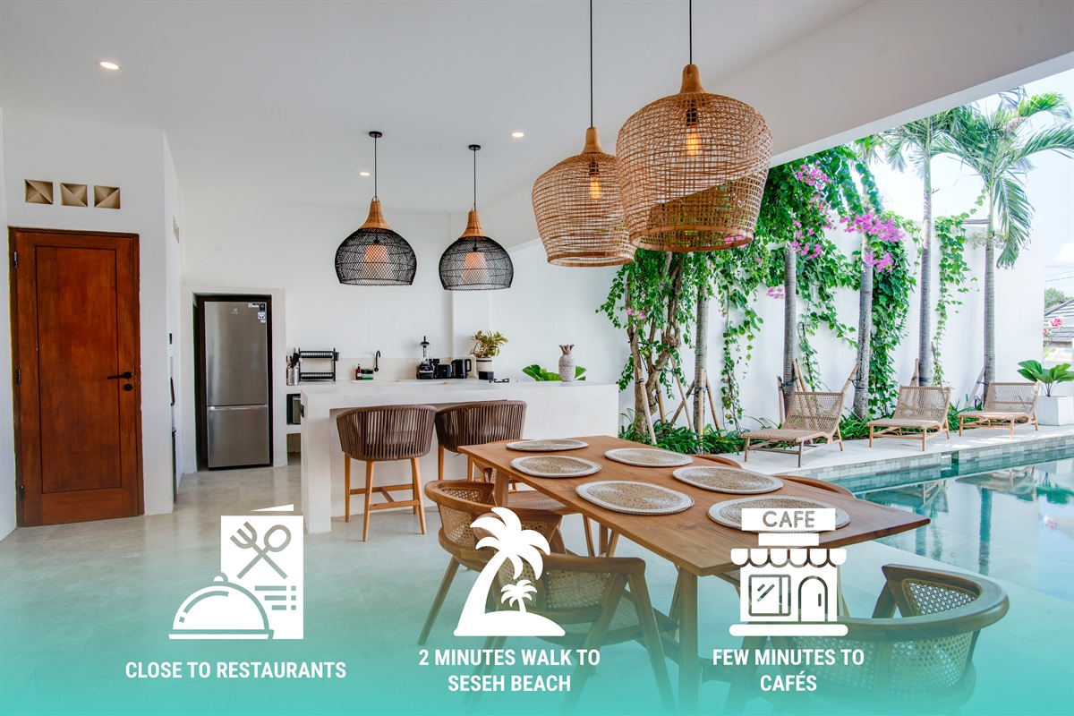 Dining area & Kitchen