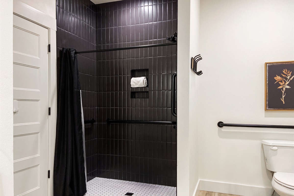 ADA Accessible bathroom attached to King #2