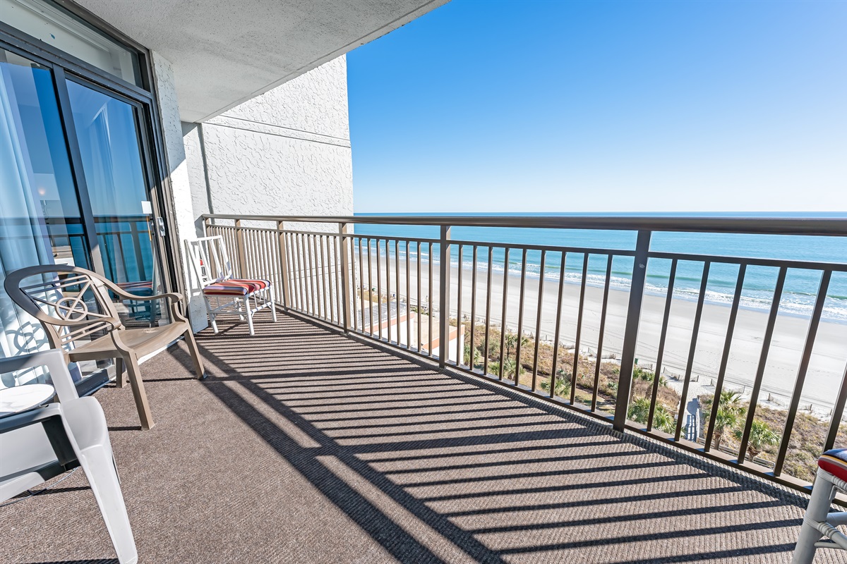 Breathtaking Views from Balcony!