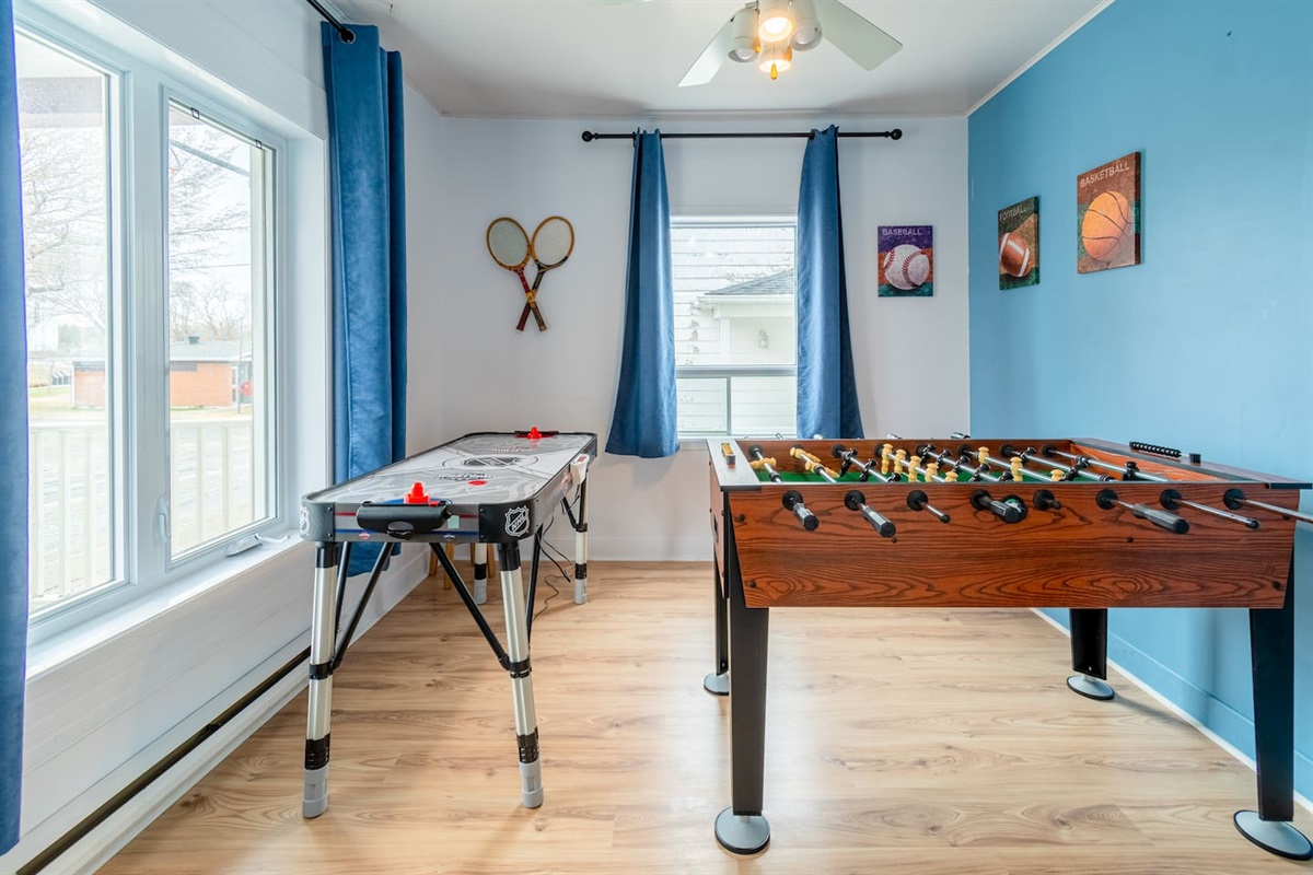 Salle de jeux pour tous!