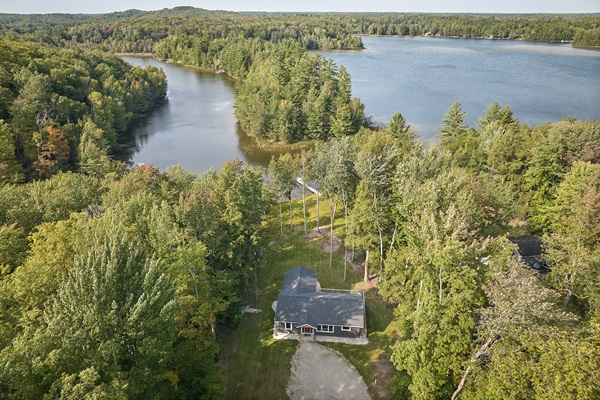 Lake life from above.