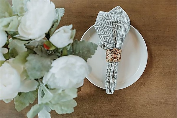 Thoughtful touches throughout—simple, elegant details that make every meal feel a little more special