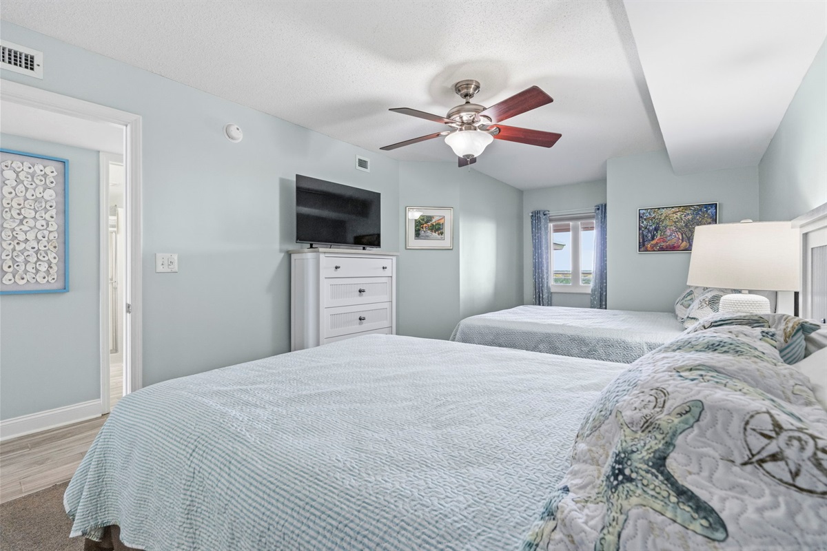 Third Bedroom with two queen beds